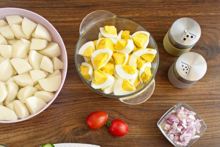 Step 2 - Picnic Potato Salad with Eggs