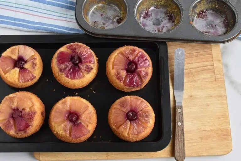 Step 10 - Pineapple Upside-Down Cupcakes
