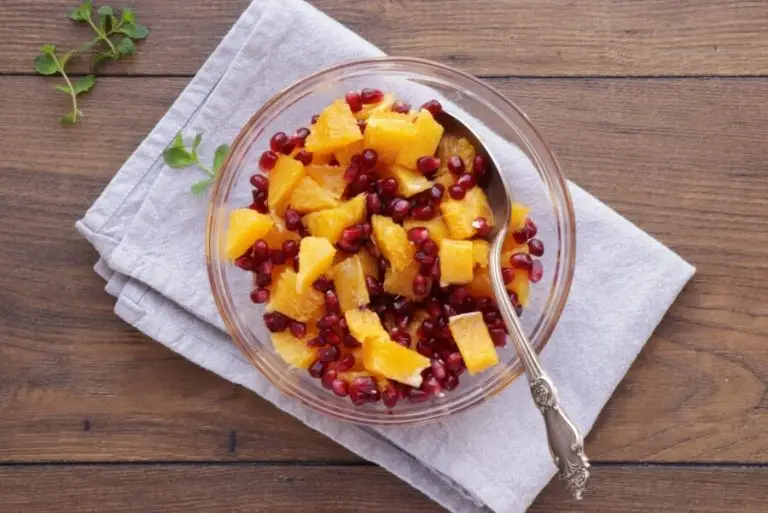 Step 3 - Pomegranate and Orange Fruit Salad