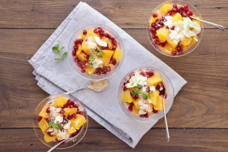 Step 4 - Pomegranate and Orange Fruit Salad