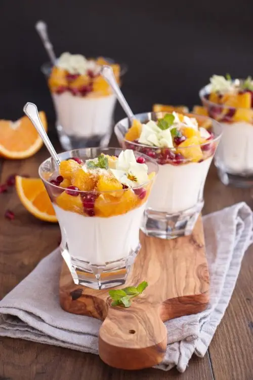 Pomegranate and Orange Fruit Salad