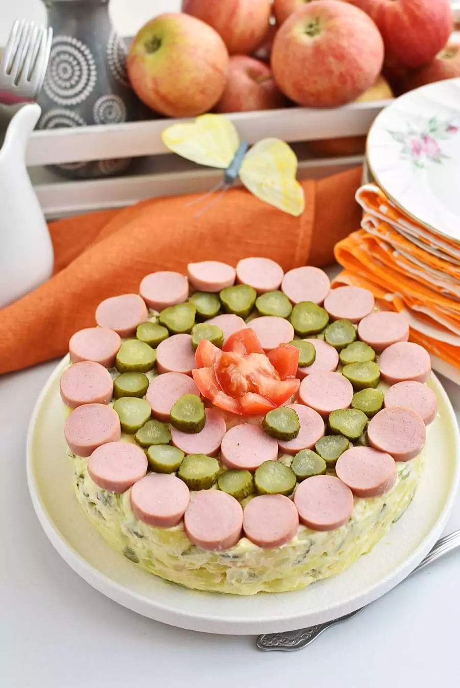 Potato Salad Cake Recipe - Cook.me Recipes