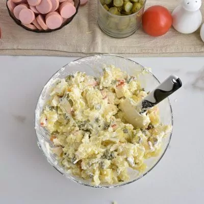 Potato Salad Cake recipe - step 3