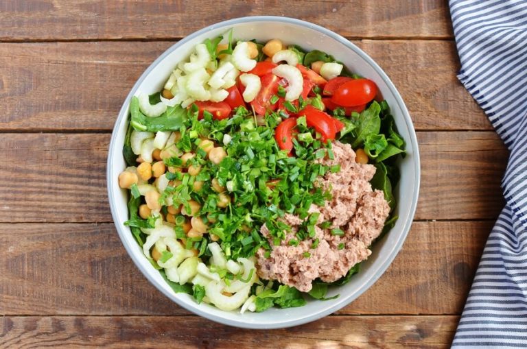 Quinoa, Tuna, and Chickpea Salad Recipe Cook.me Recipes