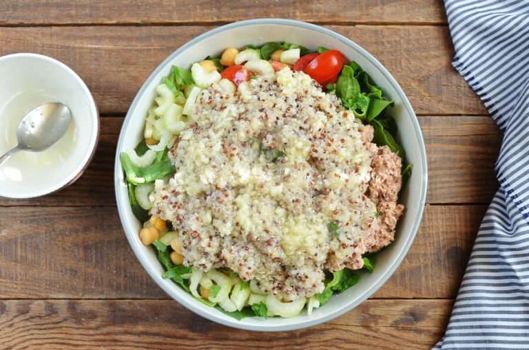 Quinoa, Tuna, and Chickpea Salad Recipe Cook.me Recipes
