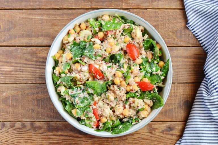 Step 6 - Quinoa, Tuna, and Chickpea Salad
