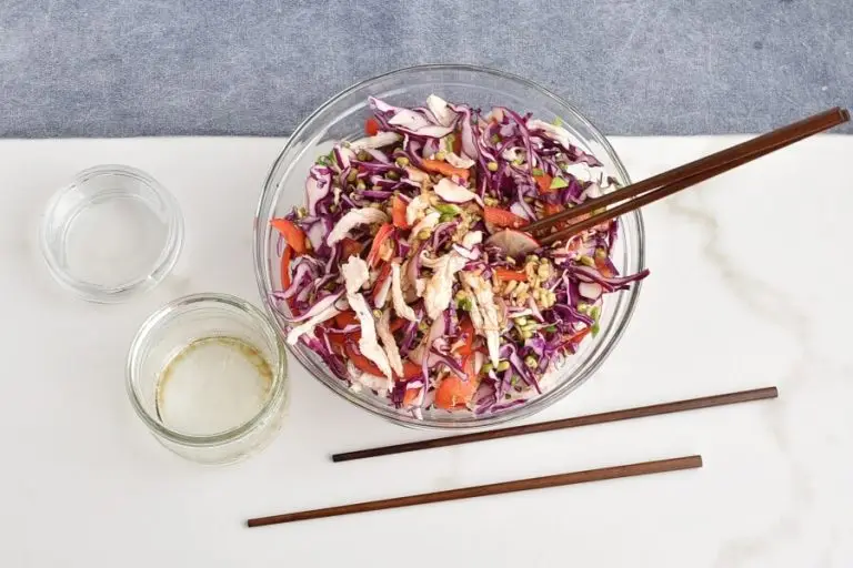 Step 3 - Red Cabbage Salad with Shredded Chicken