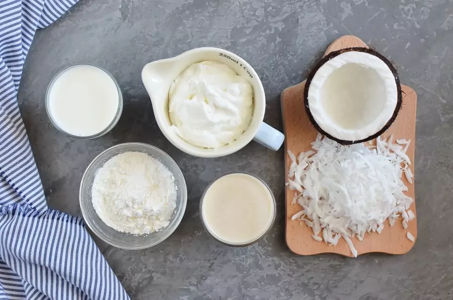 Ingredients for RumChata Pudding Shots