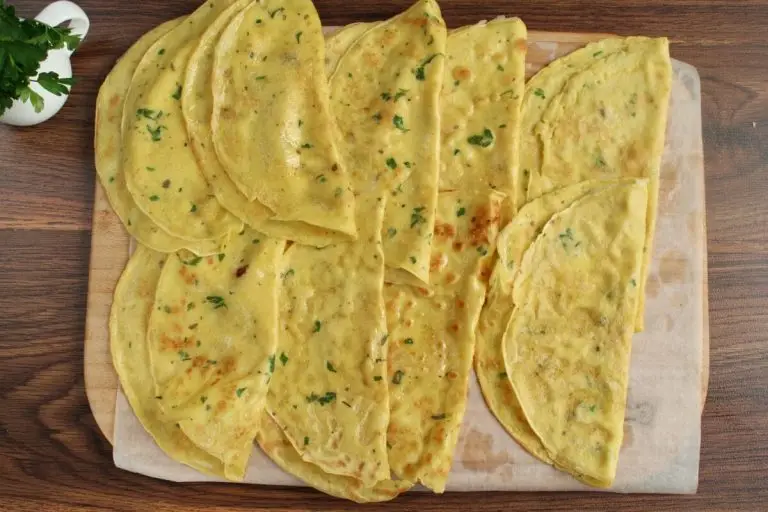 Step 5 - Savory Crepes with Turkey & Mushroom