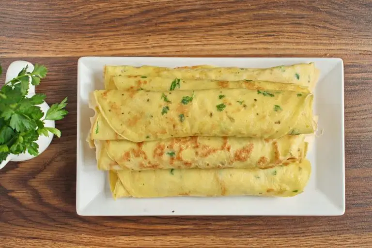 Step 8 - Savory Crepes with Turkey & Mushroom