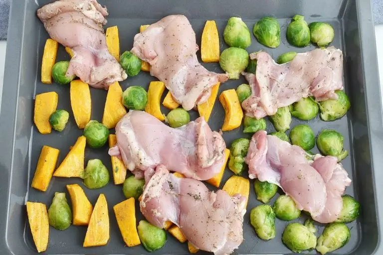 Step 5 - Sheet-Pan Chicken & Brussels Sprouts