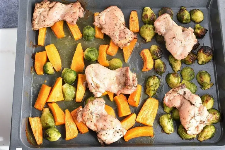 Step 5 - Sheet-Pan Chicken & Brussels Sprouts
