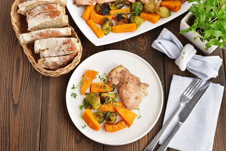 Step 6 - Sheet-Pan Chicken & Brussels Sprouts