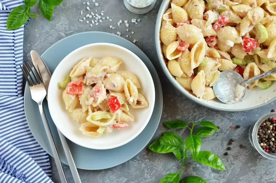 Simple Tuna Macaroni Salad