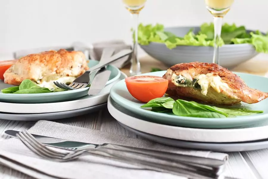 Sun-Dried Tomato and Cheese Stuffed Chicken