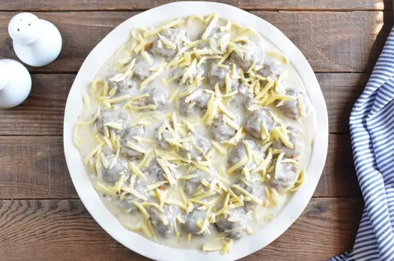 Step 8 - Swedish Meatball Bake with Pasta