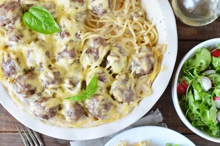 Step 10 - Swedish Meatball Bake with Pasta