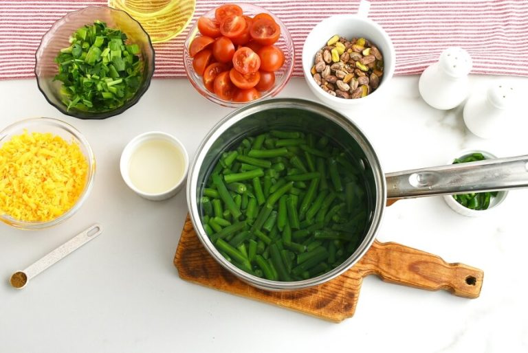Step 1 - Tomato & Green Bean Casserole