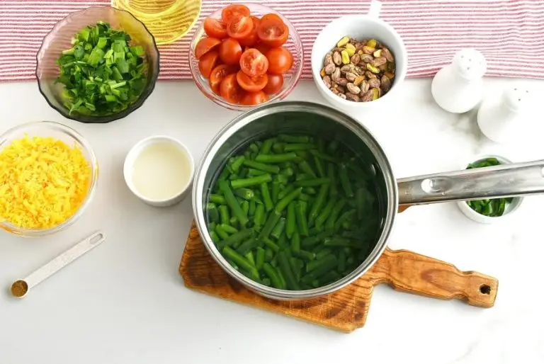 Step 1 - Tomato & Green Bean Casserole