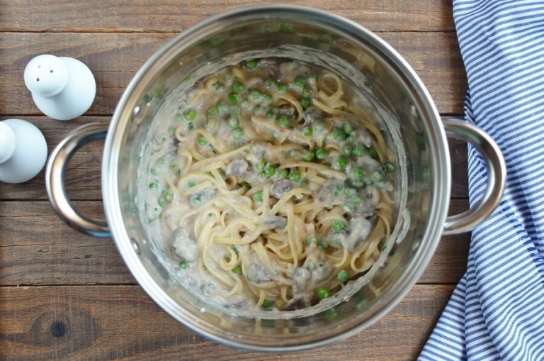 Step 6 - Tuna Tetrazzini Casserole