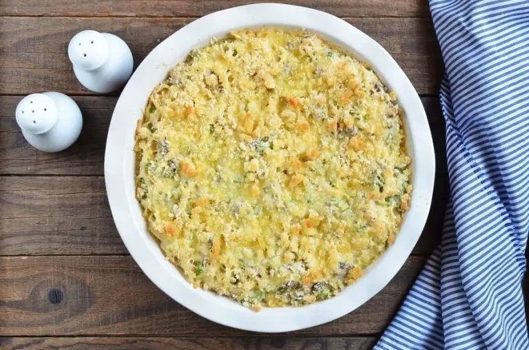 Step 9 - Tuna Tetrazzini Casserole