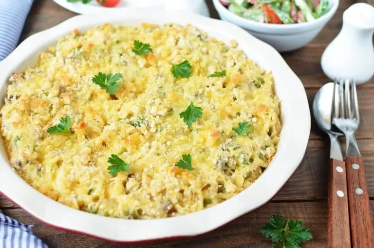 Step 10 - Tuna Tetrazzini Casserole