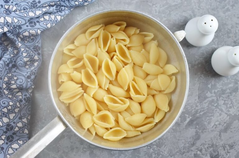 Step 2 - Creamy Tuna and Shells with Cheese