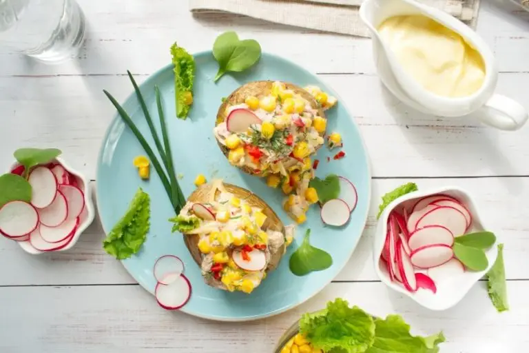 Step 6 - Tuna and Sweetcorn Jacket Potatoes
