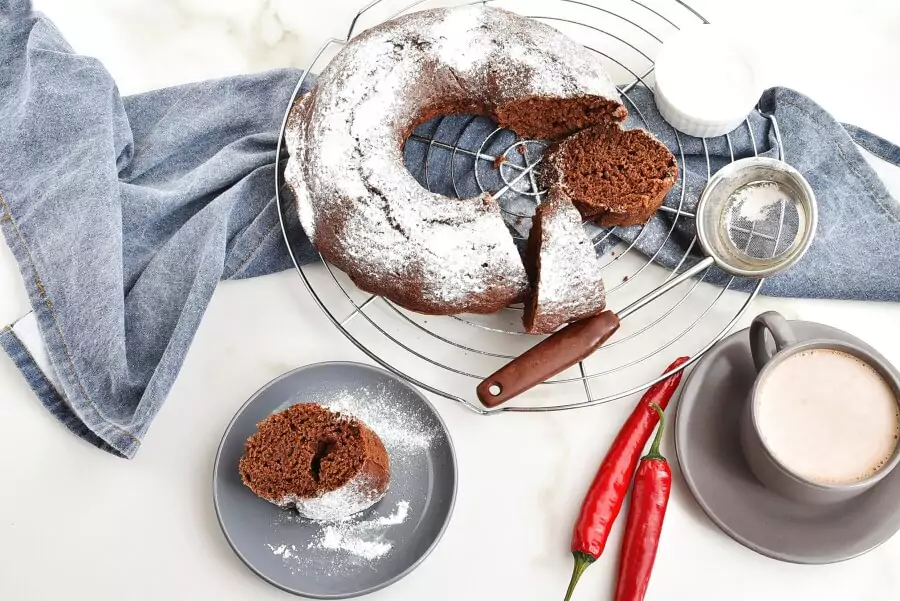 Vegan Mexican Chocolate Cake
