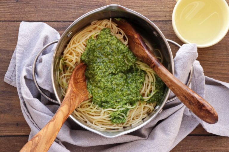Step 3 - Vegan Wild Garlic Pasta