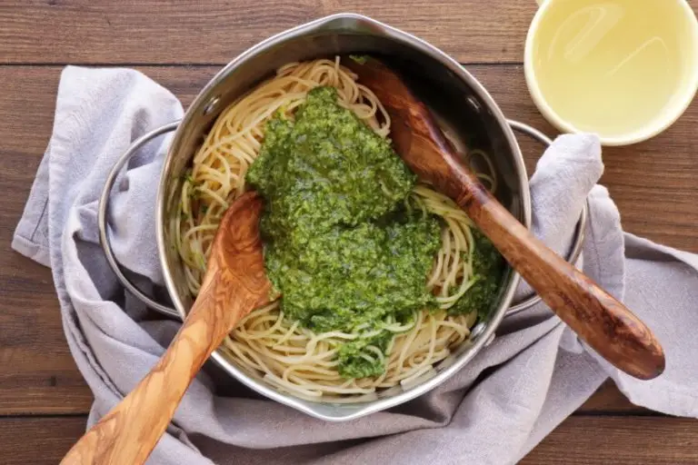 Step 3 - Vegan Wild Garlic Pasta