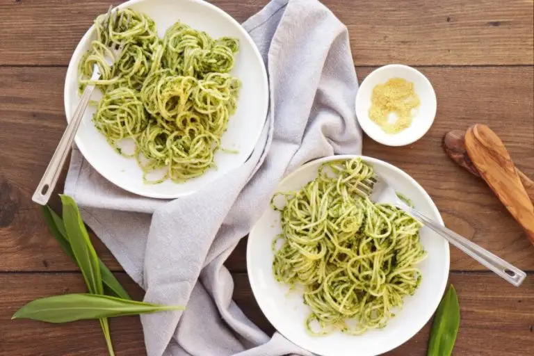 Step 4 - Vegan Wild Garlic Pasta