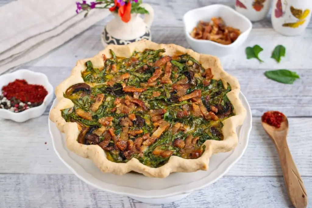Weeknight Spinach Quiche