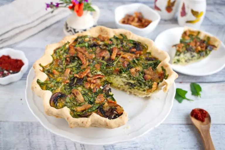 Step 8 - Weeknight Spinach Quiche