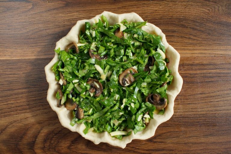 Step 5 - Weeknight Spinach Quiche