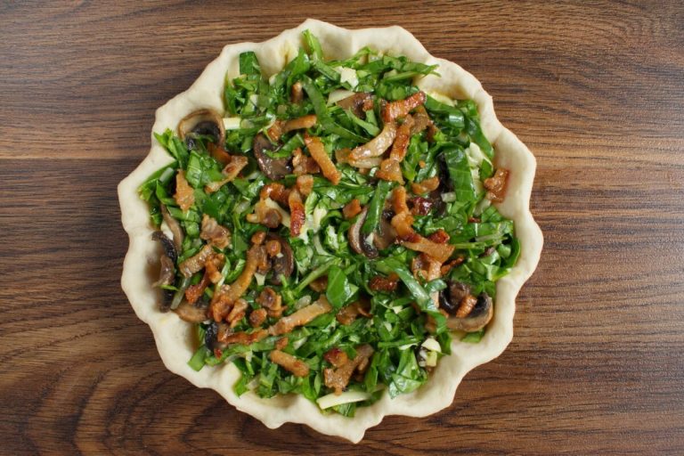 Step 6 - Weeknight Spinach Quiche