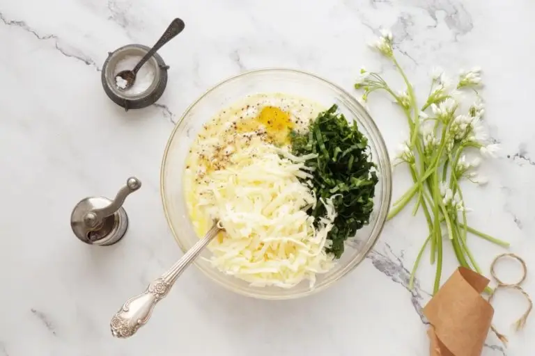 Step 3 - Whole Roast Cauliflower Cheese with Wild Garlic