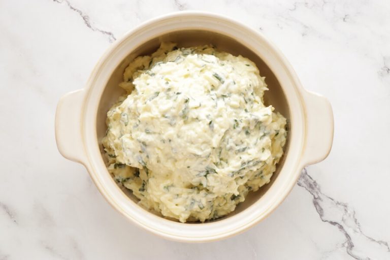 Step 4 - Whole Roast Cauliflower Cheese with Wild Garlic