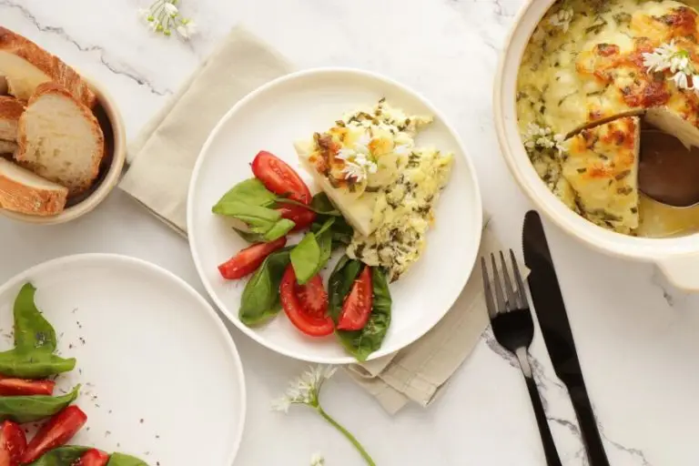 Step 6 - Whole Roast Cauliflower Cheese with Wild Garlic