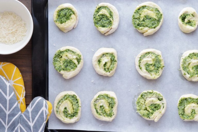 Step 10 - Wild Garlic Pesto Pinwheels