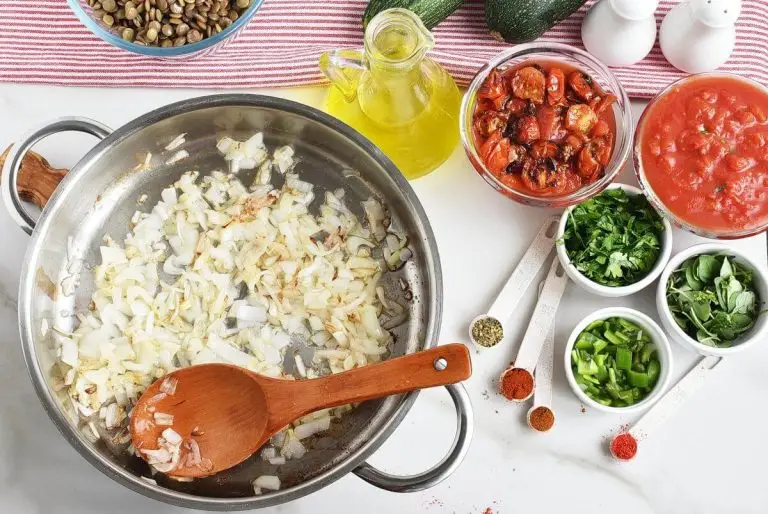 Step 2 - 30 Minute Spicy Lentil Bolognese