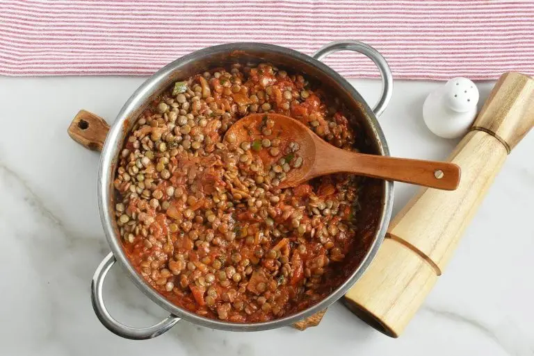 Step 4 - 30 Minute Spicy Lentil Bolognese