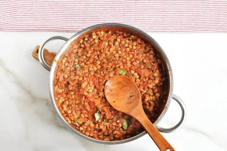 Step 4 - 30 Minute Spicy Lentil Bolognese