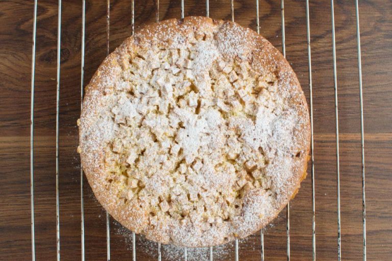 Step 10 - Sharlotka (Russian Apple Cake)
