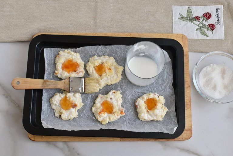Step 9 - Apricots & Cream Thumbprint Scones