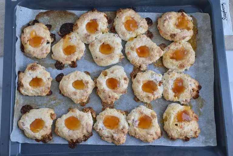 Step 11 - Apricots & Cream Thumbprint Scones