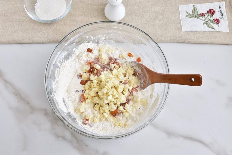 Step 6 - Apricots & Cream Thumbprint Scones
