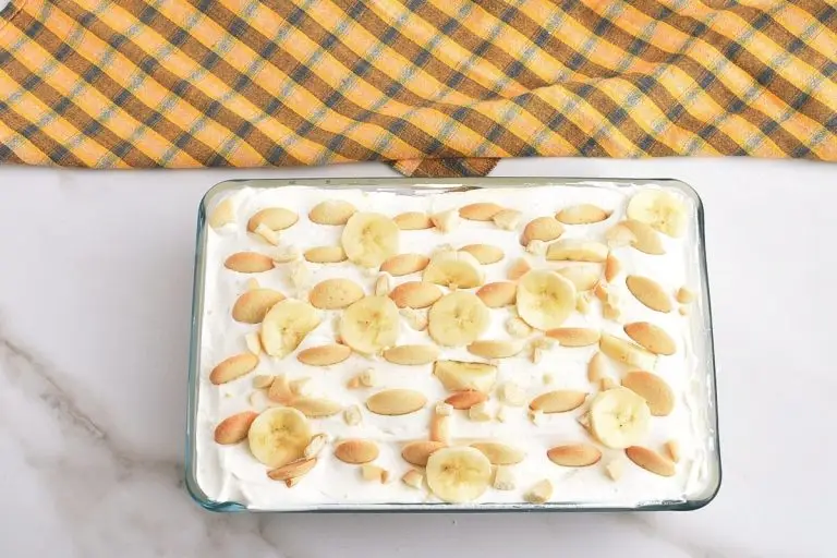 Step 7 - Banana Pudding Poke Cake