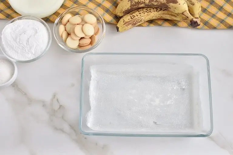 Step 1 - Banana Pudding Poke Cake