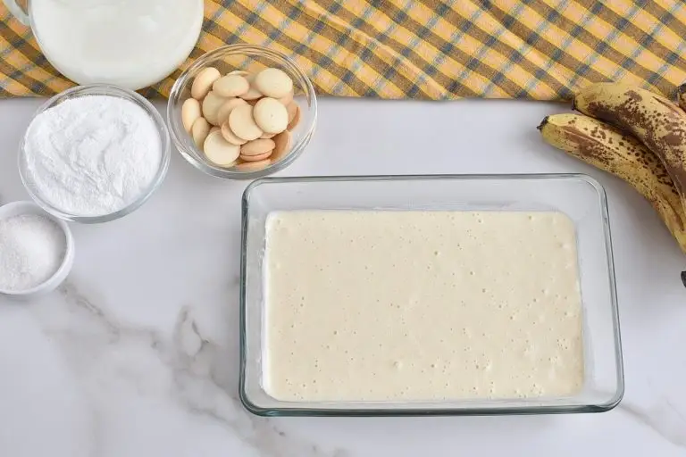 Step 2 - Banana Pudding Poke Cake